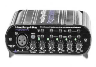 HeadAMP 4 Pro – Five Channel Headphone Amplifier w